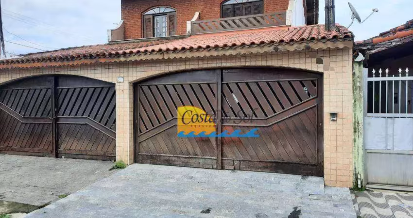 Sobrado com 3 dormitórios à venda, 171 m² por R$ 700.000,00 - Mirim - Praia Grande/SP
