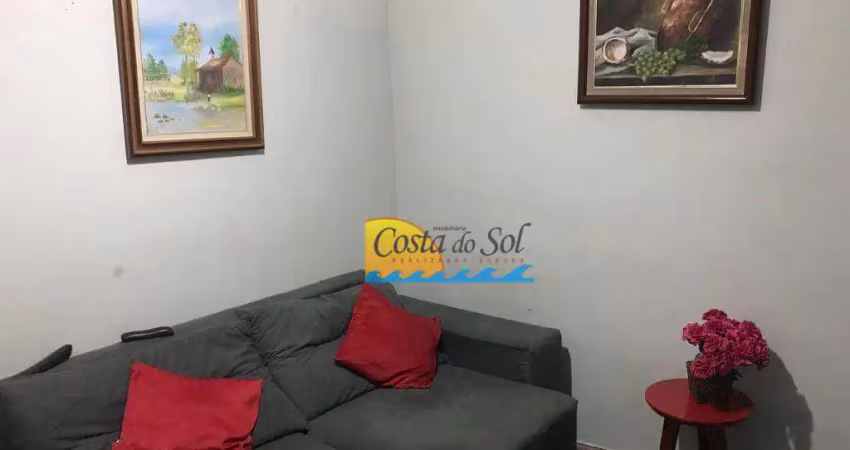 Apartamento com 1 dormitório à venda, 48 m² por r$ 235.000,00 - aviação - praia grande/sp