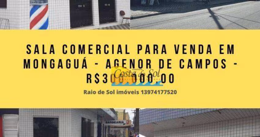 Salão à venda, 32 m² por R$ 300.000,00 - Agenor de Campos - Mongaguá/SP
