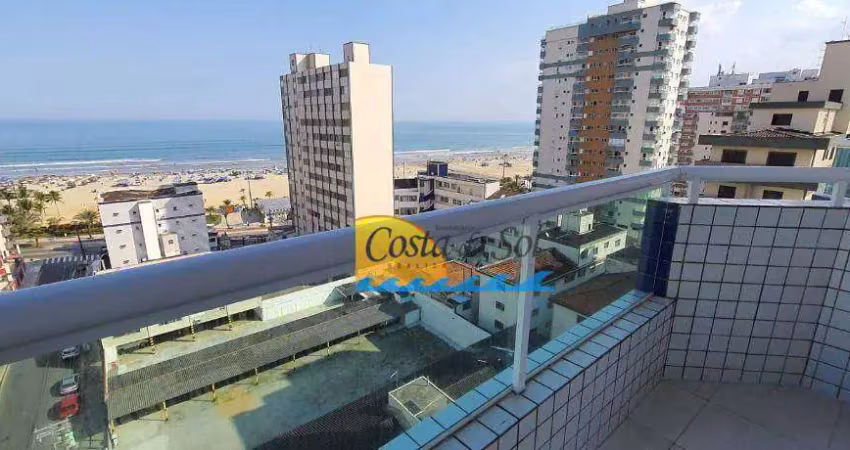 Apartamento duplex com 3 dormitórios à venda, 147 m² por r$ 1.100.000,00 - vila guilhermina - praia grande/sp