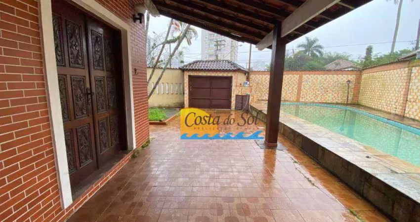 Casa com 3 dormitórios à venda, 150 m² por r$ 1.500.000,00 - canto do forte - praia grande/sp