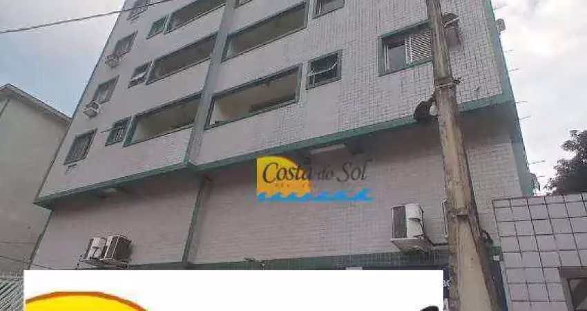 Apartamento com 2 dormitórios para alugar, 110 m² por r$ 2.500,00/mês - boqueirão - praia grande/sp