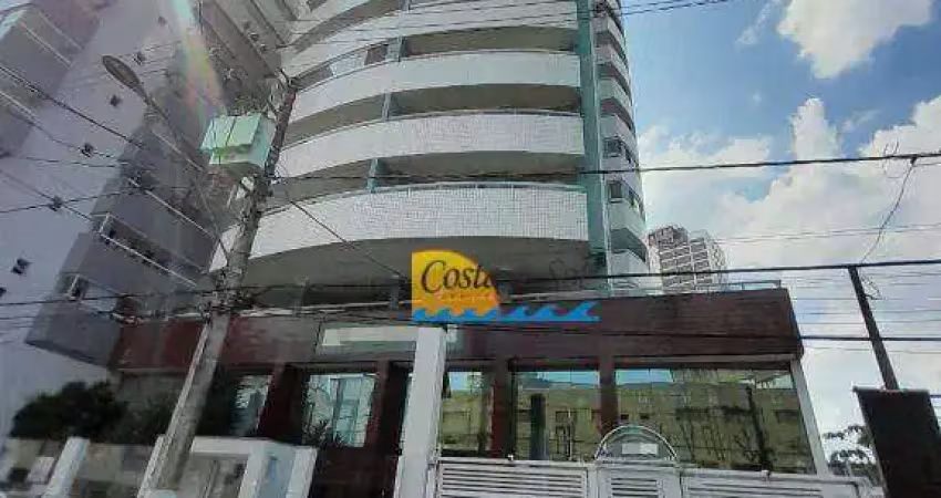 Apartamento com 1 dormitório à venda, 43 m² por r$ 320.000,00 - boqueirão - praia grande/sp