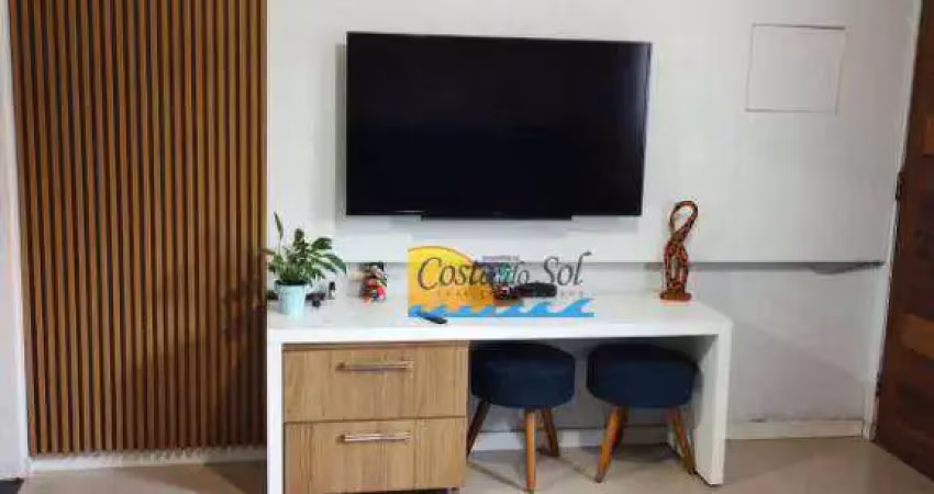 Casa com 2 dormitórios à venda por r$ 280.000,00 - tude bastos (sítio do campo) - praia grande/sp