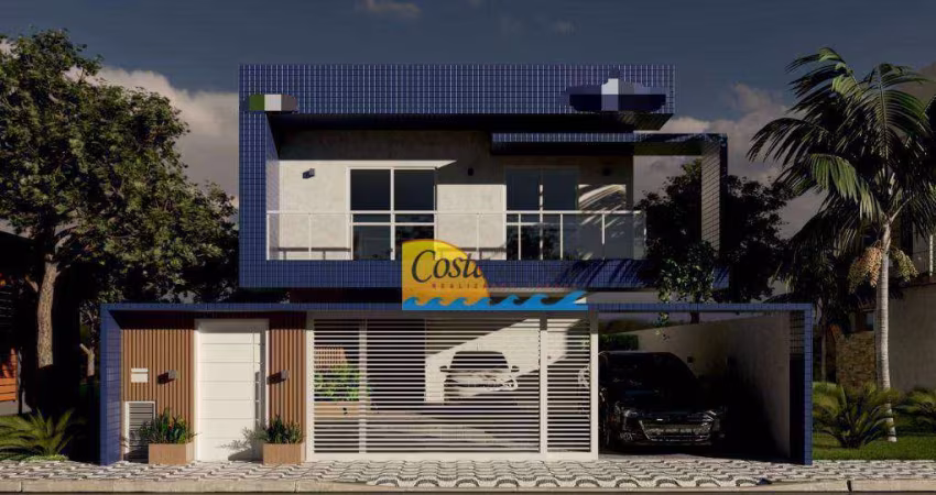 Sobrado com 2 dormitórios à venda por R$ 280.000,00 - Ocian - Praia Grande/SP
