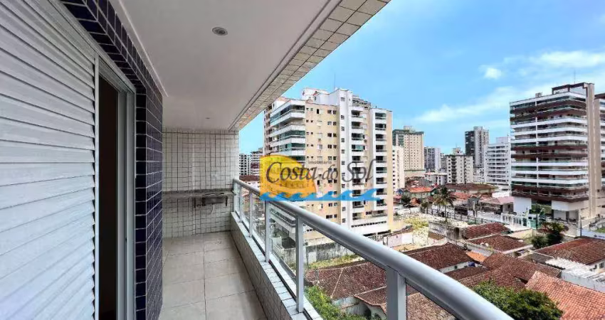 Apartamento com 2 dormitórios à venda, 80 m² por r$ 530.000 - vila guilhermina - praia grande/sp