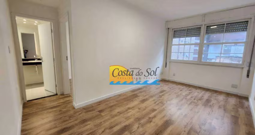 Apartamento com 1 dormitório à venda, 55 m² por r$ 356.000,00 - josé menino - santos/sp