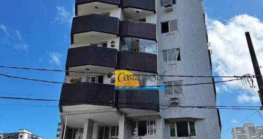 Apartamento com 1 dormitório à venda, 52 m² por r$ 333.000,00 - vila guilhermina - praia grande/sp