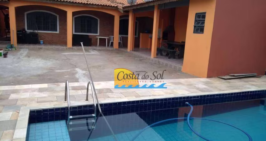Casa com 4 dormitórios à venda por R$ 420.000,00 - Balneário Veneza - Itanhaém/SP