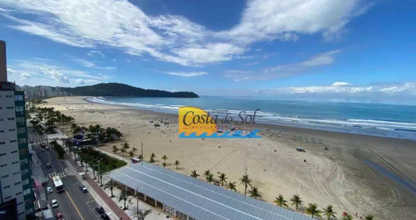 Apartamento com 3 dormitórios à venda, 140 m² por r$ 1.300.000,00 - vila guilhermina - praia grande/sp