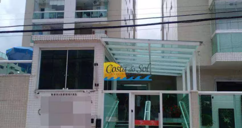 Apartamento com 1 dormitório à venda, 52 m² por r$ 345.000,00 - canto do forte - praia grande/sp