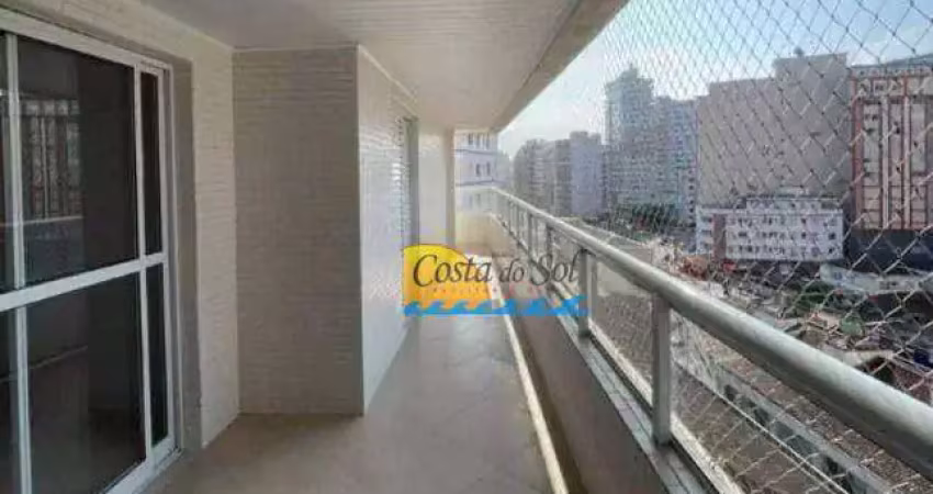 Apartamento com 2 dormitórios à venda, 90 m² por r$ 680.000,00 - canto do forte - praia grande/sp