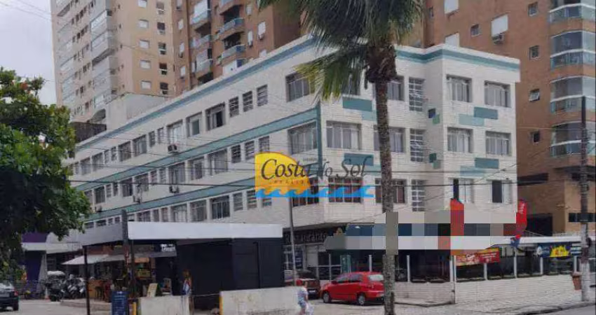 Kitnet à venda, 30 m² por r$ 200.000,00 - canto do forte - praia grande/sp