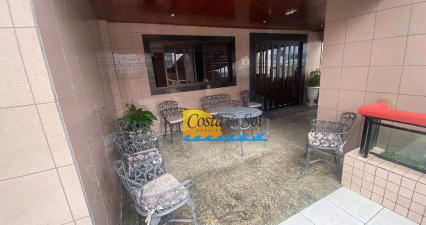 Apartamento com 1 dormitório à venda, 55 m² por r$ 320.000,00 - tupi - praia grande/sp