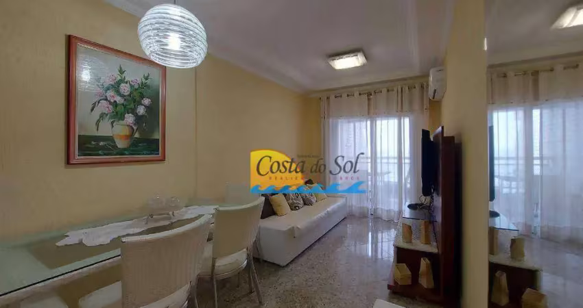 Apartamento com 2 dormitórios à venda, 82 m² por r$ 595.000,00 - vila assunção - praia grande/sp