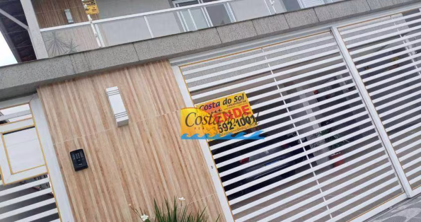 Sobrado com 2 dormitórios à venda, 59 m² por R$ 280.000,00 - Tude Bastos (Sítio do Campo) - Praia Grande/SP