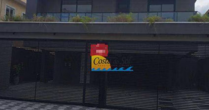 Sobrado com 2 dormitórios à venda, 81 m² por R$ 370.000,00 - Tude Bastos (Sítio do Campo) - Praia Grande/SP