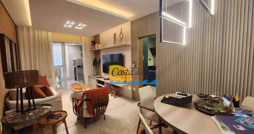 Apartamento com 3 dormitórios à venda, 125 m² por R$ 2.400.000,00 - Aparecida - Santos/SP