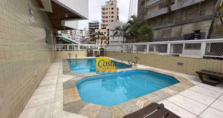 Apartamento com 2 dormitórios à venda, 72 m² por r$ 480.000,00 - vila guilhermina - praia grande/sp