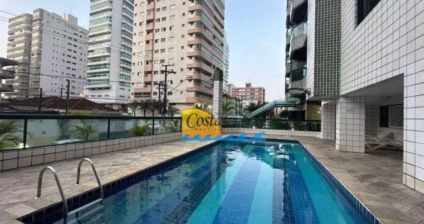 Apartamento com 2 dormitórios à venda, 71 m² por r$ 320.000,00 - tupi - praia grande/sp