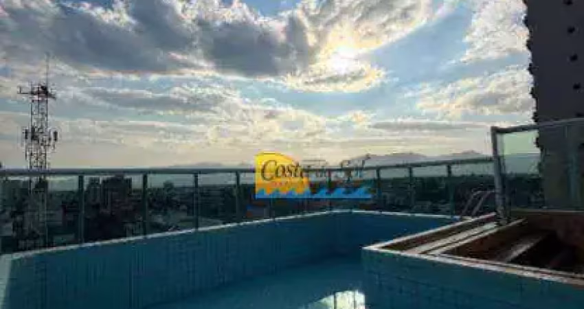 Apartamento com 1 dormitório à venda, 38 m² por r$ 266.000,00 - aviação - praia grande/sp
