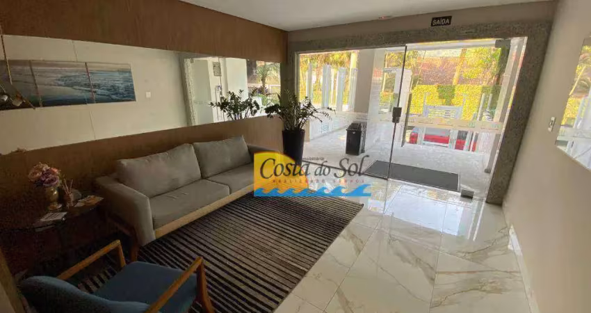 Apartamento com 2 dormitórios à venda, 63 m² por r$ 450.000,00 - canto do forte - praia grande/sp