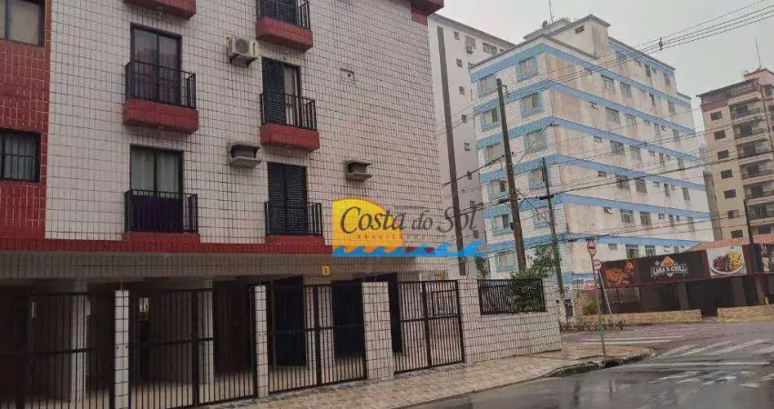 Apartamento com 3 dormitórios à venda, 80 m² por r$ 380.000,00 - canto do forte - praia grande/sp