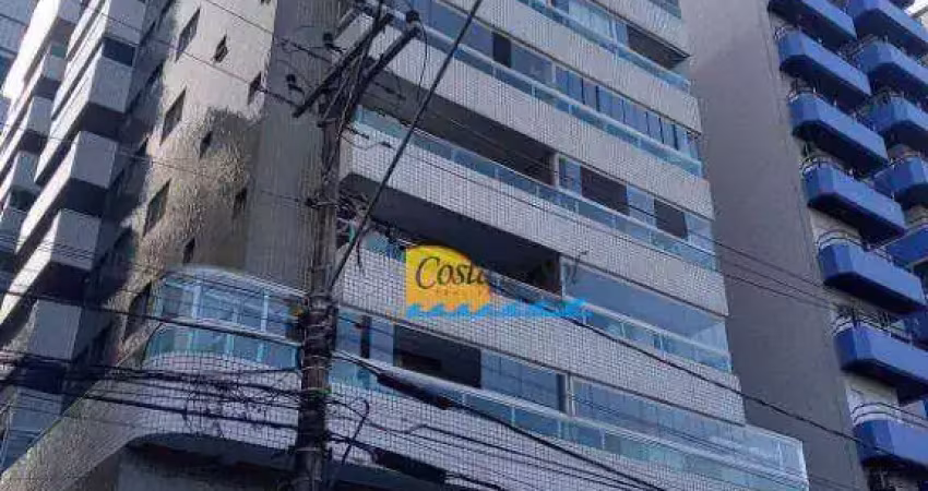 Apartamento com 2 dormitórios à venda, 67 m² por r$ 480.000,00 - canto do forte - praia grande/sp