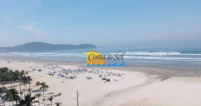 Apartamento com 1 dormitório para alugar, 39 m² por r$ 1.900,00/mês - vila guilhermina - praia grande/sp