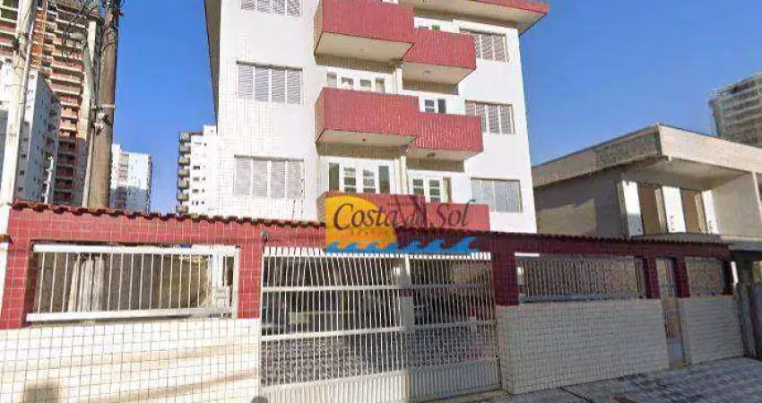 Apartamento com 1 dormitório à venda, 46 m² por r$ 250.000,00 - aviação - praia grande/sp