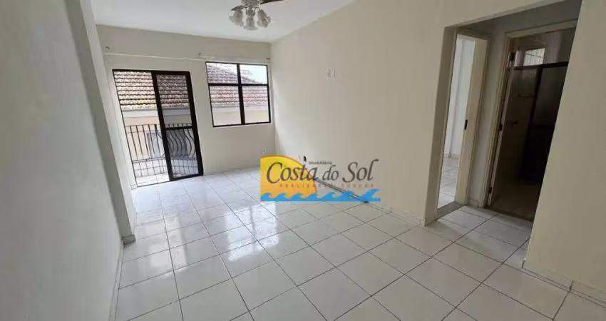 Apartamento com 1 dormitório à venda, 56 m² por r$ 295.000,00 - boqueirão - praia grande/sp