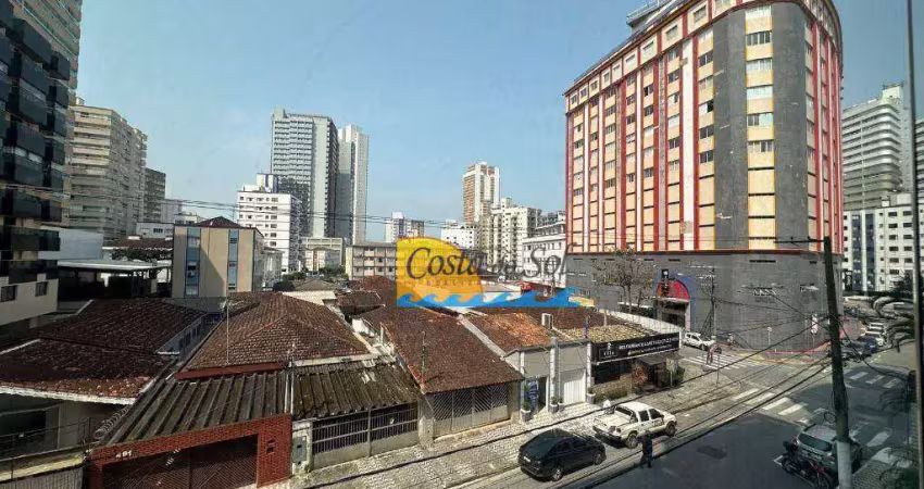 Apartamento com 1 dormitório à venda, 42 m² por r$ 320.000,00 - boqueirão - praia grande/sp