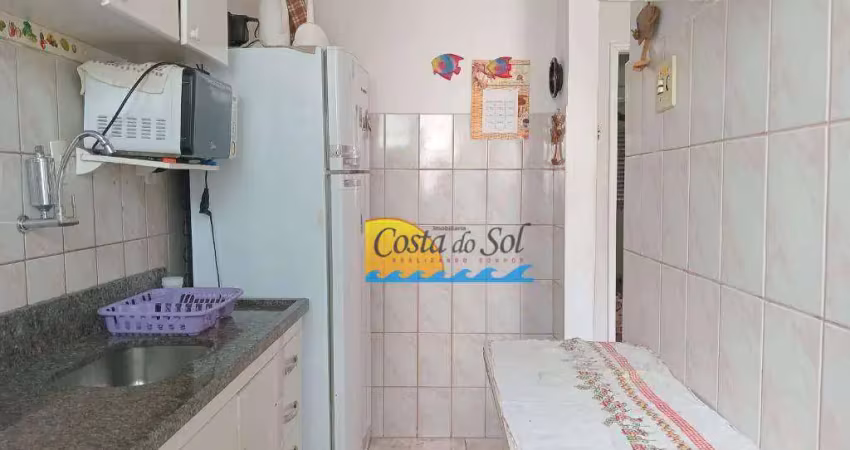 Apartamento com 1 dormitório à venda, 1 m² por r$ 280.000,00 - guilhermina - praia grande/sp