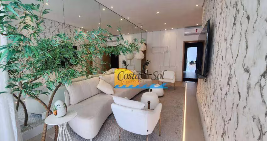 Apartamento com 3 dormitórios à venda, 108 m² por R$ 1.475.000,00 - José Menino - Santos/SP