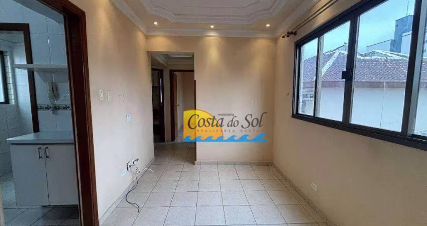 Apartamento com 2 dormitórios à venda, 42 m² por r$ 370.000,00 - campo grande - santos/sp