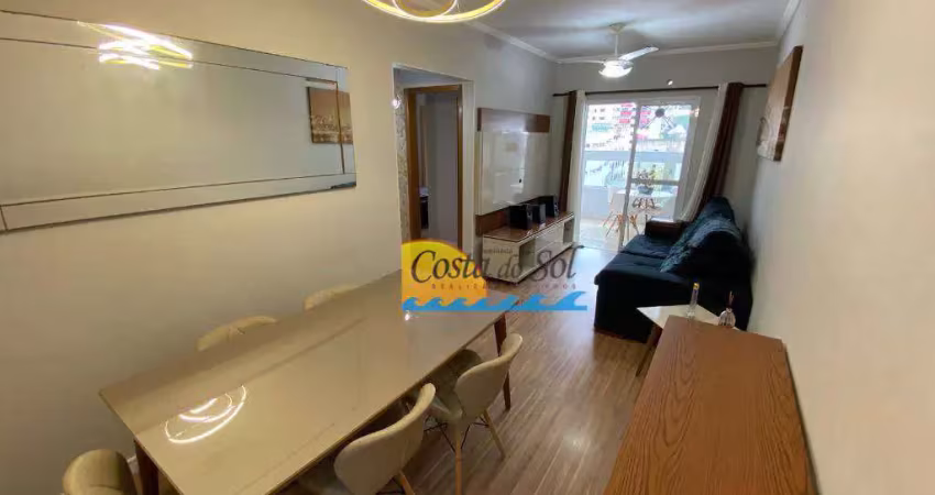Apartamento com 2 dormitórios à venda, 93 m² por r$ 605.000,00 - boqueirão - praia grande/sp