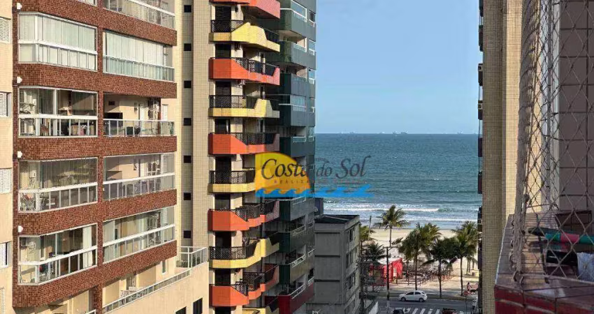 Apartamento com 1 dormitório à venda, 53 m² por r$ 270.000,00 - aviação - praia grande/sp
