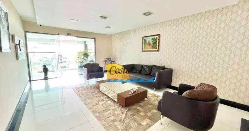 Apartamento com 2 dormitórios à venda, 80 m² por r$ 530.000,00 - boqueirão - praia grande/sp