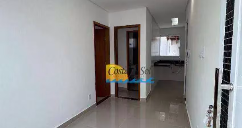Casa com 2 dormitórios à venda, 42 m² por r$ 320.000,00 - balneário pires - praia grande/sp