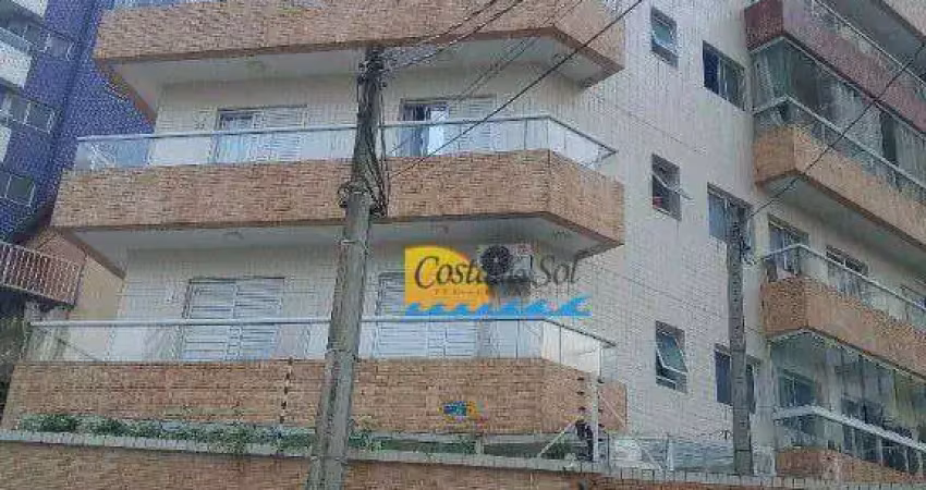 Apartamento com 2 dormitórios à venda, 45 m² por r$ 320.000,00 - vila guilhermina - praia grande/sp