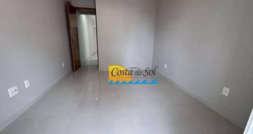 Apartamento com 1 dormitório à venda, 53 m² por r$ 325.000,00 - vila guilhermina - praia grande/sp