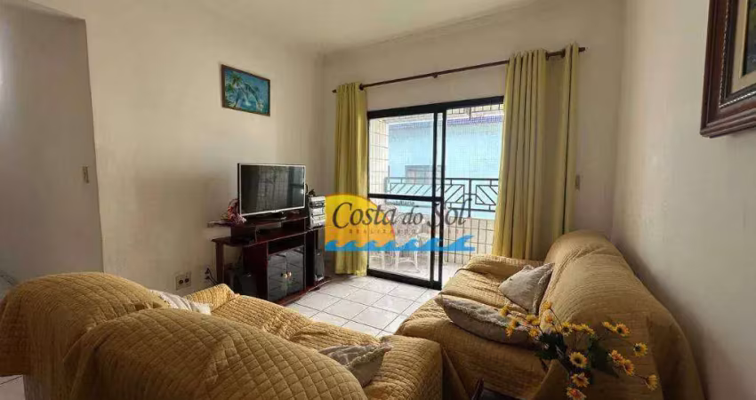 Apartamento com 2 dormitórios à venda, 82 m² por r$ 410.000,00 - vila guilhermina - praia grande/sp