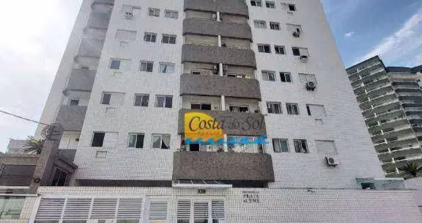Apartamento com 2 dormitórios à venda, 60 m² por r$ 410.000,00 - vila guilhermina - praia grande/sp