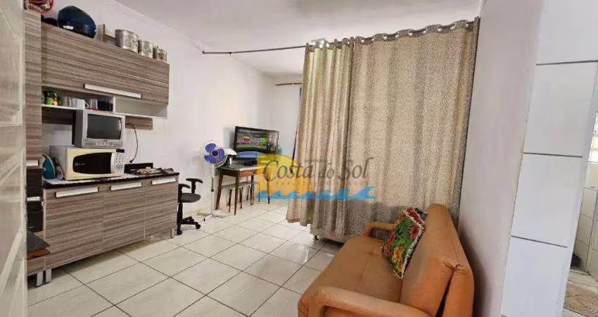 Kitnet à venda, 27 m² por r$ 190.000,00 - vila guilhermina - praia grande/sp