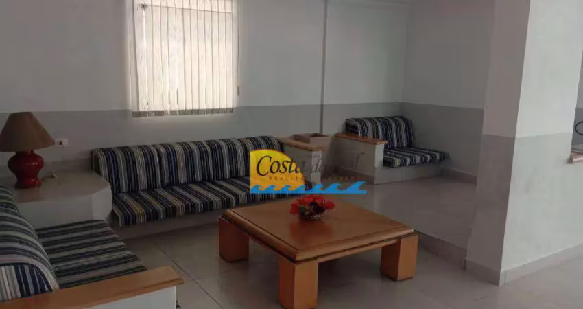 Apartamento com 1 dormitório à venda, 48 m² por R$ 345.000,00 - Pompéia - Santos/SP