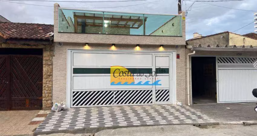 Casa com 2 dormitórios à venda, 82 m² por R$ 798.000,00 - Tupi - Praia Grande/SP