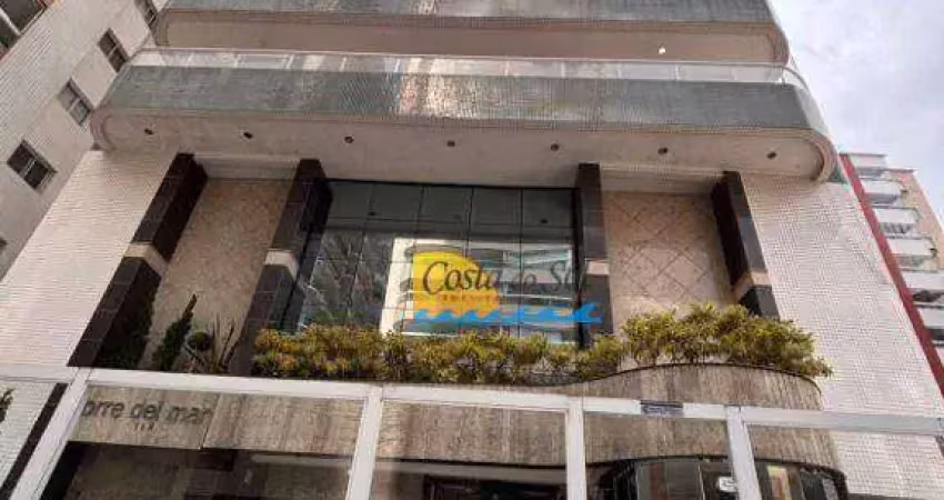 Apartamento garden vista mar, lazer completo com 2 dormitórios à venda, 119 m² por r$ 550.000 - canto do forte - praia grande/sp