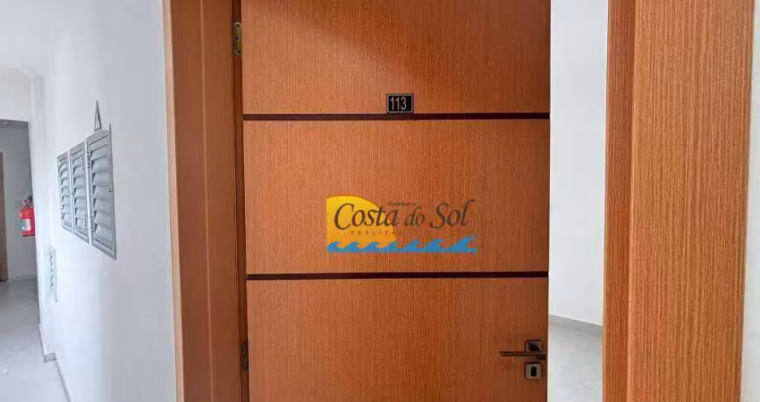 Apartamento com 2 dormitórios, vista mar, lazer completo, à venda, 71 m² por r$ 599.000 - canto do forte - praia grande/sp
