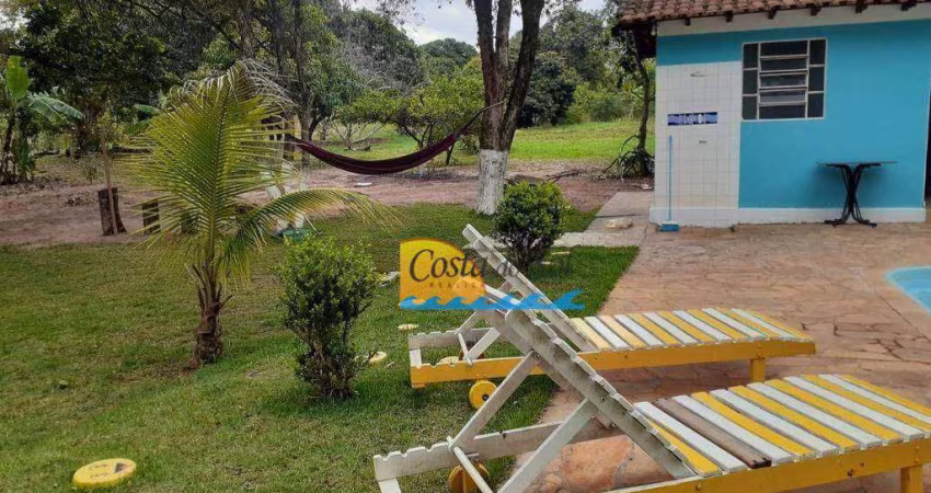 Chácara com 3 dormitórios à venda, 5025 m² por R$ 1.250.000,00 - Chácara das Mansões - Brotas/SP