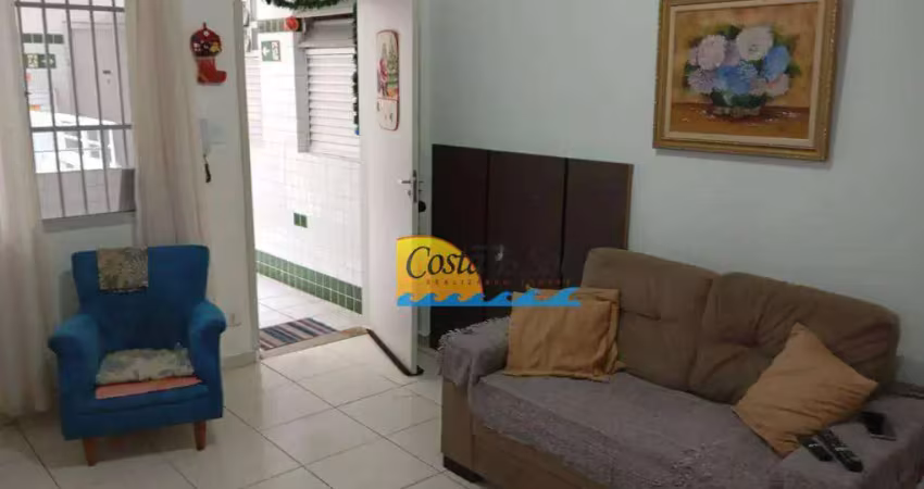 Apartamento com 2 dormitórios à venda, 95 m² por r$ 300.000,00 - guilhermina - praia grande/sp